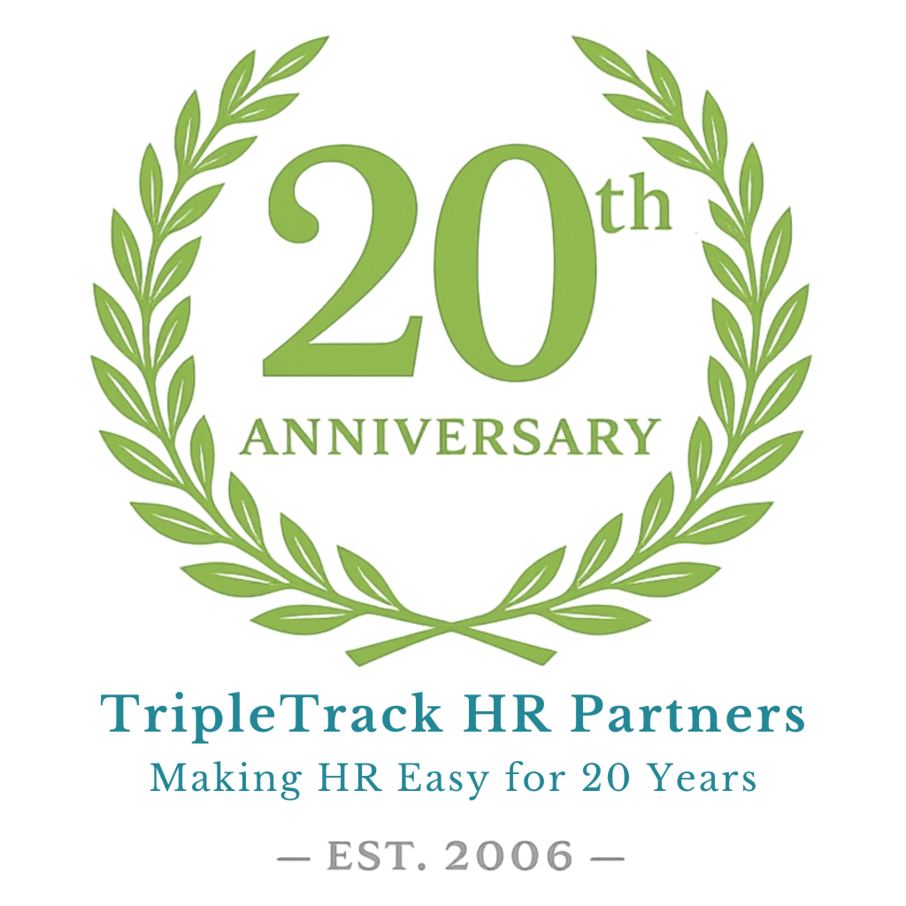 TripleTrack HR Partners 20th Anniversary, Making HR Easy for 20 Years, Established 2006